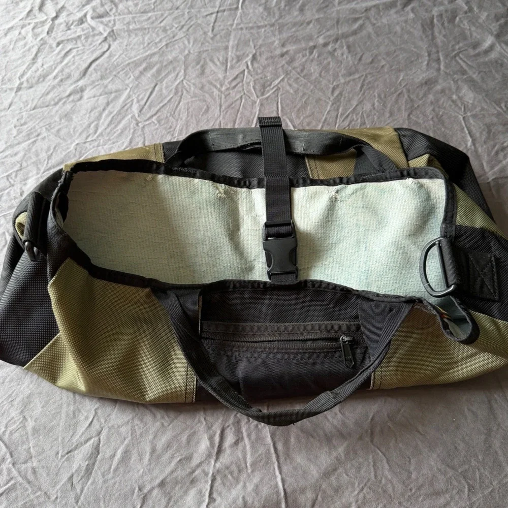Timbuk2 Cargo Tote Bag Olive Green Black Large Laptop Travel SEE PHOTOS PLZ